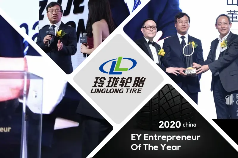 Ernst & Young kunngjør Wang Feng fra Shandong Linglong Tire Co., Ltd. som en Entrepreneur Of The Year® 2020 China Award-vinner